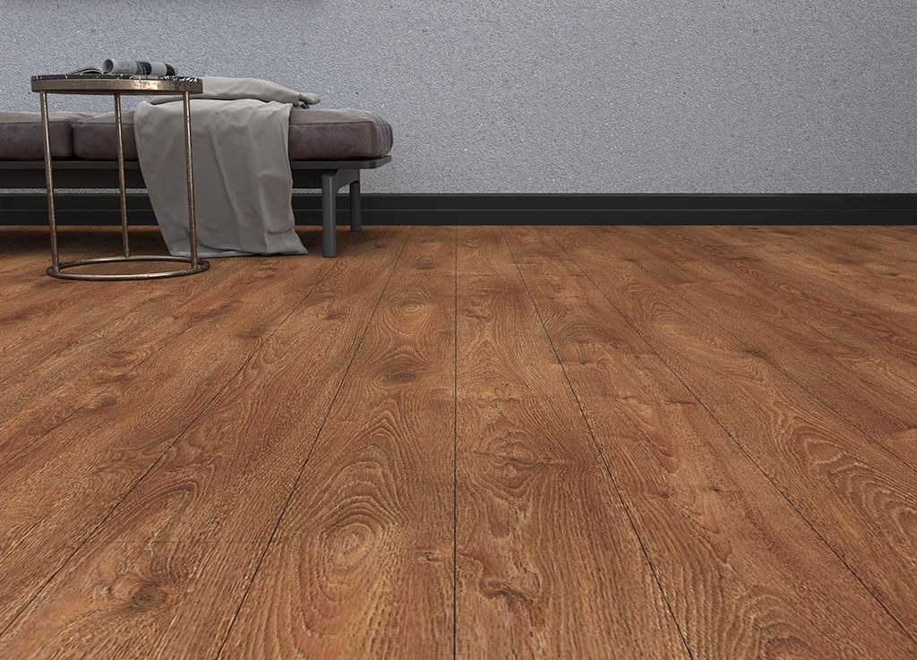 Fiji brown red laminate floor